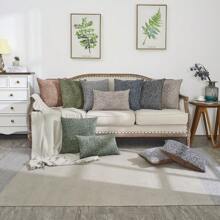 1 件波西米亚风格雪尼尔枕套（现代沙发垫套，适用于沙发、床、汽车、酒店装饰，雪尼尔布枕套） - 3432-10 - 查看 3