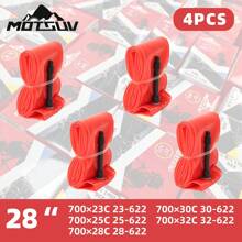 4 Stücke/Set ultraleichte Innenreifen für Rennräder, Material TPU 45 65 85mm Französisches Ventil 700C 18 25 28 32C Fahrrad Teile