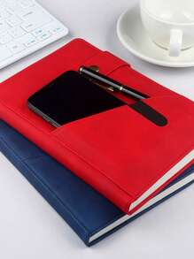 Customization 1PC Classic Business Style A5 Buckle Imitation Leather Notebook Wear-Resistant Stain-Resistant Thickened Paper Office School Meeting Records Class Notes Essential,Multi-Functional,Ornamental,Reusable,Modern,Colorful,Cute,Vintage,Cartoon,Workers,Clients,Students,Children,For Business/Work/Office,For School,School Supplies,Back To School,School Supplies,Back To School,For Office,For School,For Classroom,For Teacher Gifts,For University,For Colleague,For Dorm Rooms,For Teacher,For Boys And Girls,For Teenagers,Junior High School Students,Middle School Students,High School Senior High School Students,College Students,University Students,Freshman,Sophomore,Underclassmen