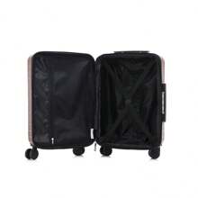 ASSODA High Quality Front Opening Suitcase, Side Opening Suitcase, Rolling Suitcase - Cà phê - Xem 11