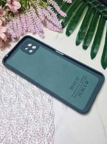 Case For A22 5G - TPU With Velvety Interior For Cell Phone - Protection And Elegance - 軍綠色 - 查看 4
