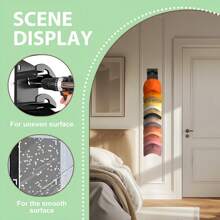 1/2pcs Large Baseball Cap Organizer Rack, Multi-Tier Hat Holder, Wall Mounted Hat Rack For Storage In Door, Closet, Bedroom, L Size