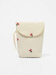 1 件防水尿布袋收纳袋 - 便携式婴儿推车挂袋，可放置奶嘴、尿布、衣服和湿巾，可洗收纳袋，适合男孩和女孩，非常适合旅行、户外、婴儿洗礼和家庭礼物