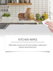 Chusteczki kuchenne Blaty kuchenne Kuchenki Piekarniki Wielofunkcyjne Chusteczki do czyszczenia ciężkich olejów