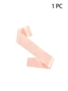 1pc/6pcs Customized Romantic Ribbon Belts; DIY Dress Up For Weddings, Parties, Birthdays, And Graduation Ceremonies; Customized Decorations; Gift Ribbon; Customized Gold Handwritten Fonts; Available In Multiple Colors; Customized Accessories For Brides And Bridesmaids.