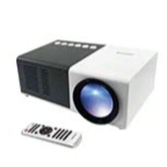 Proyector Mini Portátil Cinema Mini con 900 Lúmenes, QVGA Compatible con Full HD, Conexión HDMI, USB, MicroSD, Aux in, AV in, Altavoces Integrados, Mando a Distancia ✅ Entrega 24/48h