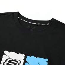 Skechers Lifestyle lässiges einfaches T-Shirt mit Rundhalsausschnitt und Kurzarm