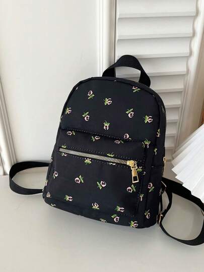 Mochila mini versátil y casual de diseño de nicho minimalista y de moda para mujer, ideal para viajes y deportes