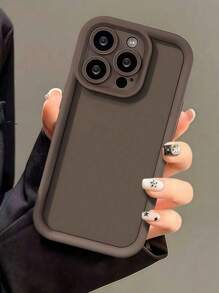 Set de 3 fundas de teléfono TPU de unicolor a prueba de golpes y de cobertura total compatibles con Apple iPhone 16, 15, 14, 13, 12, 11 Pro Max, Series - Multicolor - Ver 4