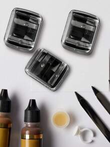 10pcs/8pcs/4pcs/2pcs/1pc Multi-Functional Double Hole Eyebrow Pencil Sharpener, Eyebrow Pencil, Eyeliner Pencil Makeup Tools Sharpener, Big & Small Hole Design, Easy To Use, Portable, Suitable For Beauty Salons, Nail Salons,Makeup,Cheap,Room Decor,Vanity,Travel,Bedroom,Makeup Accessories,Cheap,Stocking Stuffers,Makeup,Makeup Tools,Cheap Stuff,Gifts,Gifts For Women,Christmas Gifts - Multicolor - View 5