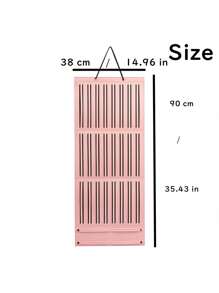 Baby Girl Hair Bows Holder, Hair Clips Storage Hanger For Ribbons, Hair Bows Organizer, Baby Hair Clip Storage Display Sturdy Stand (Large, Pink) - Multicolor - View 7