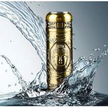 Electric Shaver For Men, Mini Portable Beard Trimmer, USB Rechargeable Electric Razor, Cordless Beard Trimmer - 金色 - 查看 7