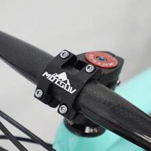 مقبض دراجة جبلية 31.8 مجوف للجولات الريفية السفوحية صنع من سبائك الألومنيوم المقطع باستخدام ال- CNC بطول 45 مم، مجموعة تعديل مقبض قصير - متعدد الألوان - مشاهدة 5