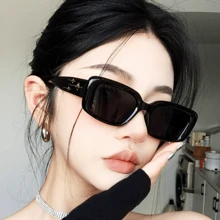 女士街头风格方形流星复古时尚眼镜时尚眼镜