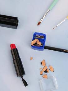 10pcs/8pcs/4pcs/2pcs/1pc Multi-Functional Double Hole Eyebrow Pencil Sharpener, Eyebrow Pencil, Eyeliner Pencil Makeup Tools Sharpener, Big & Small Hole Design, Easy To Use, Portable, Suitable For Beauty Salons, Nail Salons,Makeup,Cheap,Room Decor,Vanity,Travel,Bedroom,Makeup Accessories,Cheap,Stocking Stuffers,Makeup,Makeup Tools,Cheap Stuff,Gifts,Gifts For Women,Christmas Gifts - Multicolor - View 6