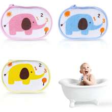 3 stuks/6 stuks extra zachte exfoliërende badsponzen, herbruikbare body scrubbers voor een spa-achtige douche-ervaring