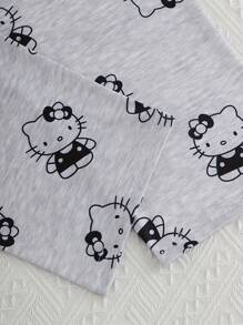 Sanrio Women's Hello Kitty Cartoon Graphic Cute Sleep Pants, Fall, Winter