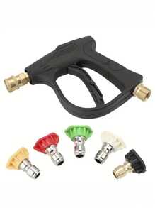 High Pressure Car Wash Foam Sprayer Machine,Short Pressure Washer Gun With Foam Cannon,1/4 Inch Quick Connector, With 5 Pressure Washer Nozzle Tips, 1Car Accessories, For Car Home Garden, Car Accessories - Multicolor - View 11