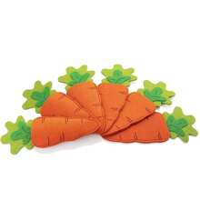 2 stuks schattige bestekzakjes in de vorm van wortelen, wortelgereedschapset voor feesten, decoratie voor feestelijke diners, foto-rekwisieten, paasdecoratie