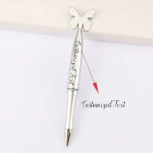 8 支/1 支可定制蝴蝶形圆珠笔，适合教师节礼物、情人节礼物、学生奖励礼物、同事、家人、父母的礼物 - 彩色 - 查看 11