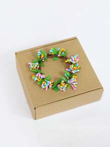 1套-复活节春季彩色装饰花环仿真浆果复活节蜡烛花环 - 彩色 - 查看 7