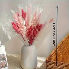 Ramo de 44/53 piezas de hierba de la pampa artificial - Ratán sin batería, para decoración de fiesta, Día de San Valentín, Navidad, Pascua, regalos de Acción de Gracias, cumpleaños, graduación, decoración de otoño