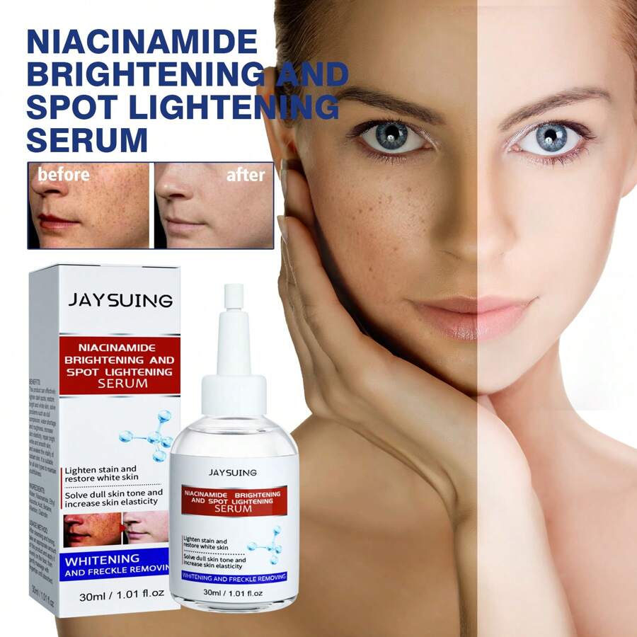Jaysuing Niacinamide Brightening And Spot-Fading Serum Moisturizing And Whitening Skin Dark Spot Removal Serum - 1 - View 1