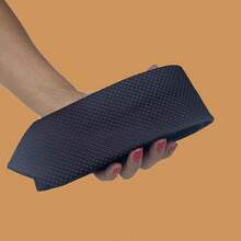 Edi Saraiva Premium Luxury Men's Silk Touch Polyester Tie - View 9