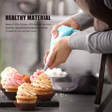 Set Of 21pcs For Cake Decoration Including Baking Tools, Molds, Piping Bags, And Tips. Pipping Bag And Tips Holder, For Cake Decorating, Baking Tools, Home Kitchen Accessories