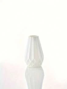 1pc Plastic Vase Scandinavian Color Vase Wet And Dry Flower Arrangement Container Decorative Planter Crafts Imitation Glaze Drop Resistant Living Room Drop-Proof Vase Decorative, Creative Minimalist Fresh And Simple Floral Vase , Home Decoration Ornaments Gifts Birthday Graduation
