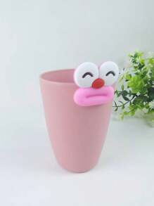 A Plain Plastic Sausage Household Water Cup - Multicolor - View 3