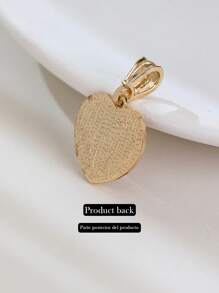 Fashion Jewelry Three-Color Virgin Mary Pendant Necklace Waterproof Gold-Plated Heart Necklace Women's Gift Valentine's Day, Mom, Mother's Day Gift - Three-color Pendant Necklace - View 5