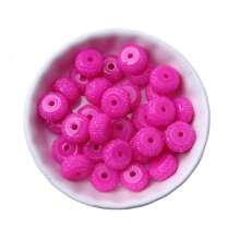 12mm 20/50/100pcs Pack Mix Colorful Color Stock Resin Flat Rhinestone Spacer Rondelles Beads For Beadable Pen Keychain Fashion Chunky Necklace Bracelet DIY Jewelry Making