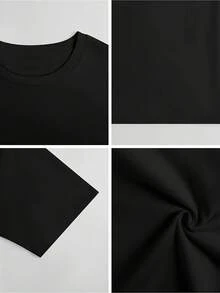 Lindas camisetas de San Valentín para mujer, estampado gráfico, manga corta, cuello redondo, ropa informal de verano