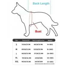 A Pet Medium And Large Dog Strawberry Ditsy Floral Skirt, A Pet Golden Retriever Labrador Cute Skirt - Red - View 8