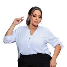 Plus Size Tank Tops & Camis - 白色 - 查看 2