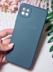 Case For A22 5G - TPU With Velvety Interior For Cell Phone - Protection And Elegance - 軍綠色 - 查看 5