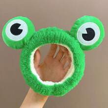 Băng đô hình con ếch xanh, Vòng tóc hình con ếch mắt to ngộ nghĩnh, Băng đô rửa mặt và trang điểm cho nữ, Vòng tóc hình động vật hoạt hình cho tiệc tùng - Nhiều màu - Xem 15