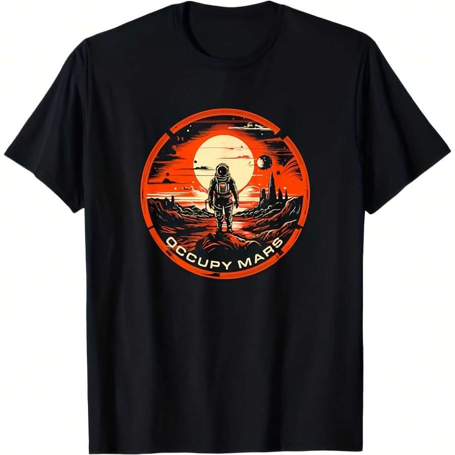 Occupy Mars T-Shirt - Terraforming T-Shirt T-Shirt