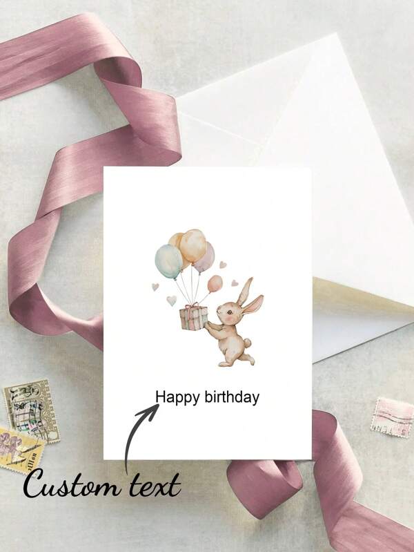 1 Set di Cartoline Personalizzate per Compleanni, Cartoline Commemorative, "Buon Compleanno", Cartoline di Auguri con Testo Modificabile, Cartoline di Auguri con Dettagli Stampabili, "Torta con Candele e Tu", Cartoline con Allegati, Modelli Modificabili, Regali Personalizzati per Moglie, Amici, Stagione del Ballo, Ritorno a Scuola, Forniture Scolastiche