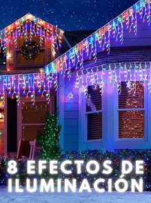 Christmas Series Waterfall With 500 LEDs Of 9.6 Meters Multicolor - US B Type Plug(110-127V) - View 4