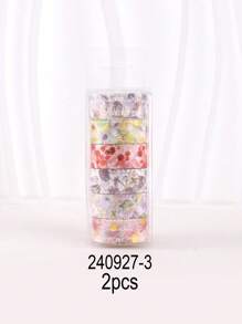 6rolls Mixed Pattern Washi Tape Back To School