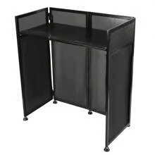 Futchoy DJ Event Facade 4-Panel Light Metal Frame Booth + Travel Bag Case+ 2 * Scrims - Black - View 8