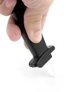 Retractable Simulation Knife Simulation Retractable Magic Props Adult Fake Knife Show Scary Retractable Knife Suitable For Christmas, Easter, Suitable For Teenagers And Adult Pranks - Black - View 4