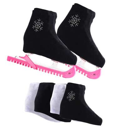 Ice Skate Boot Covers,Skate Accessories For Figure Skating Boot,Skate Boot Covers For Roller Or Ice Skate Boots,Skating Shoe Protective Cover For Adults