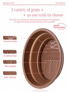 42件套化妆海绵粉扑和化妆刷套装，包括散粉刷、腮红刷、修容刷、粉底刷、鼻影刷、眼影刷、眉刷、唇刷、细节刷、化妆海绵、三角粉扑、化妆刷清洁碗、化妆海绵、指套粉扑、迷你细节化妆海绵、圆形粉扑 - 彩色 - 查看 11