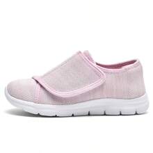 Diabetic Shoes For Women Wide Width Edema Shoes Walking Sneakers For Elderly Swollen Feet - Pink - View 4