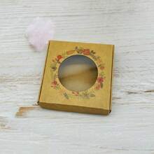 10 Pieces/Pack 6x6x1.5cm Handmade Small Gift Box Earrings Necklace Bracelet Small Jewelry Box - 6x6x1.5cm Paper Box - View 7