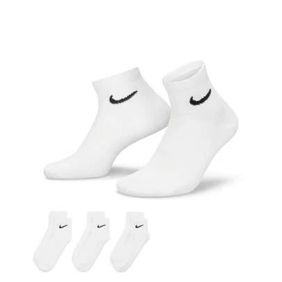 Nike 男女通用EVERYDAY LTWT ANKLE 3PR袜子，运动袜 SX7677-100