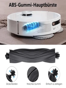 扫地机器人配件兼容 Dreame X40 Pro/S30 Pro L40 Ultra / X40 Ultra / X40 Ultra Complete / MOVA P10 Pro Ultra MOVA P50 - 白色 - 查看 5